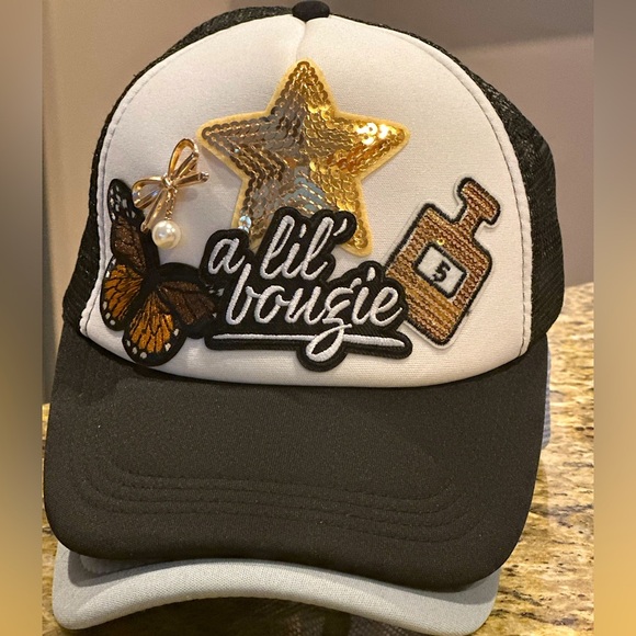 A lil bougie patch trucker hat - new - Picture 1 of 6